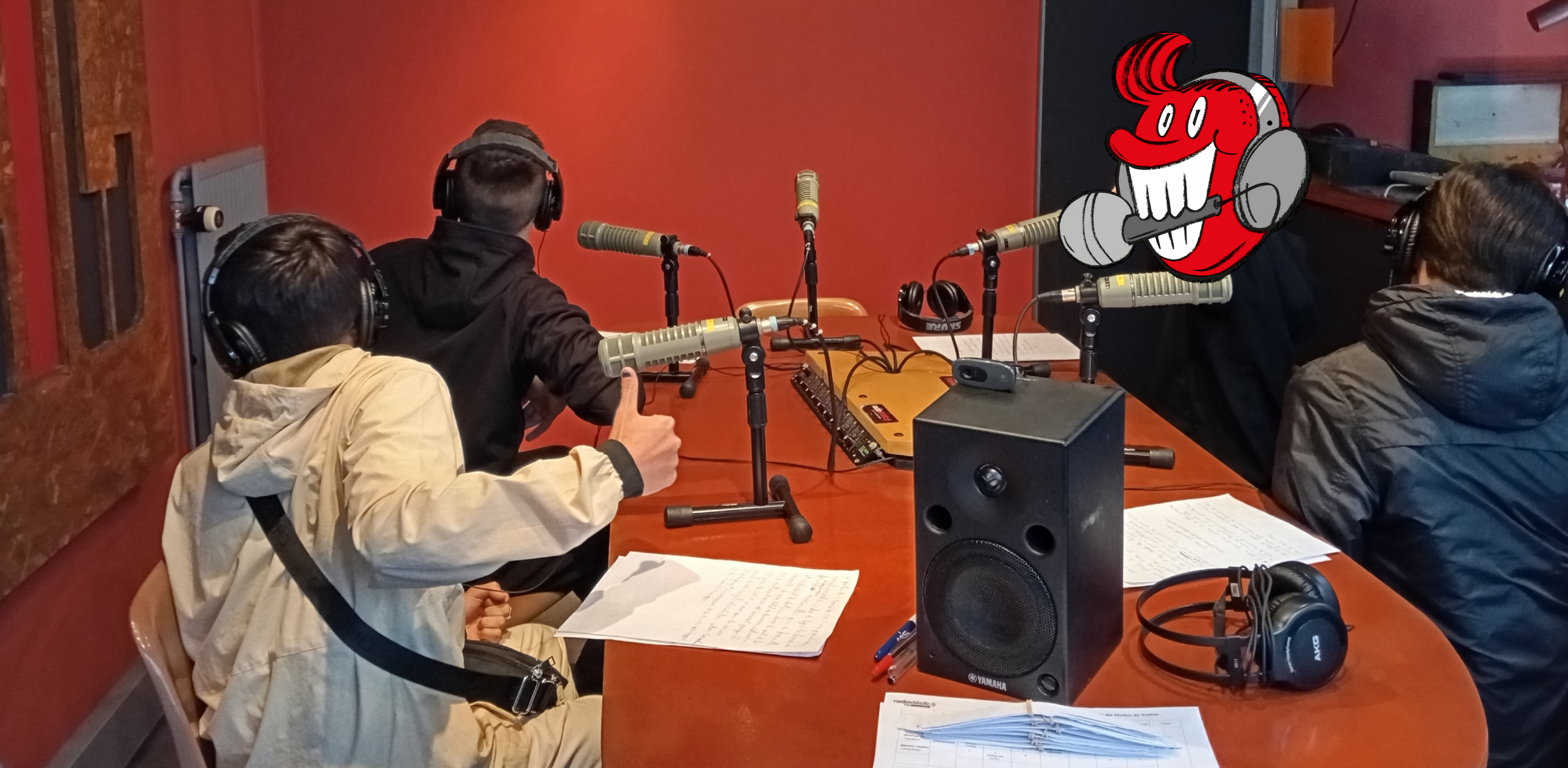 Les 2nde Pro Maintenance à Radio Déclic