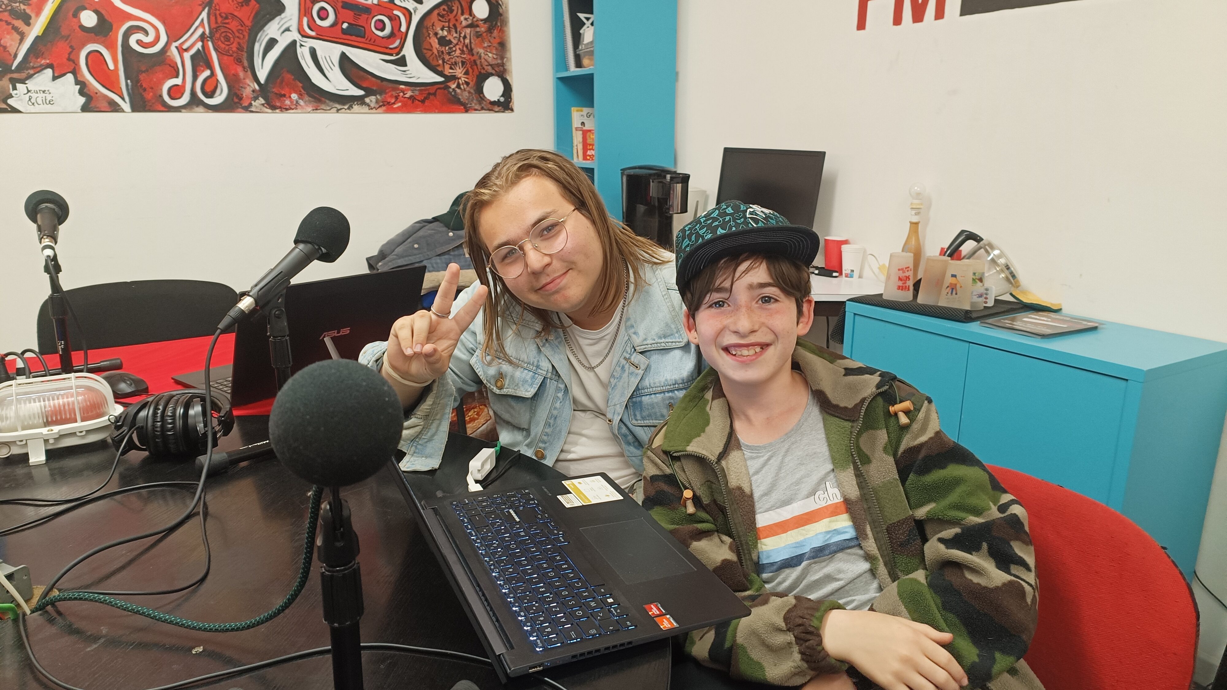 Thimoté et Jérémiah Clic Junior