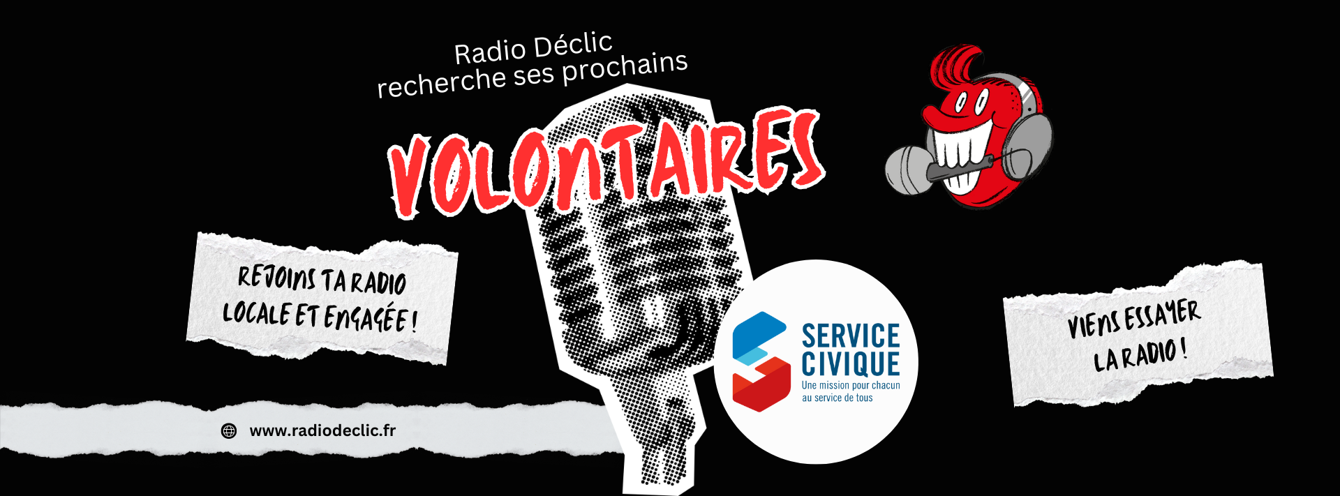 Recrutement volontaire en Service Civique